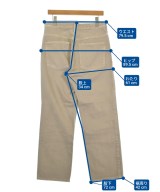upper hights（アッパーハイツ）デニムパンツ ベージュ サイズ:26(M位) レディース/2200673276018