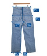 upper hights（アッパーハイツ）デニムパンツ 青 サイズ:23(XS位) レディース/2200687999019