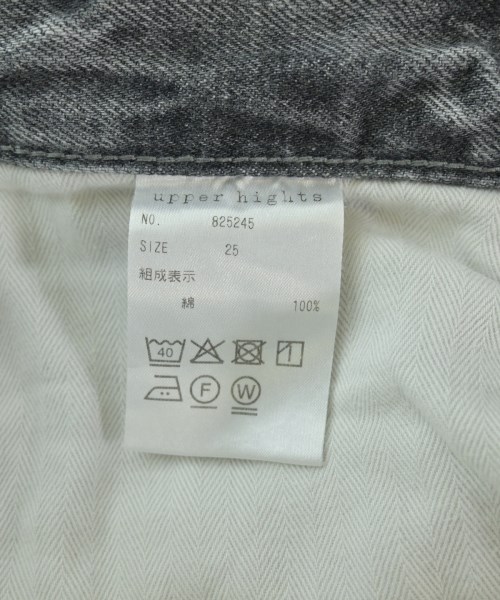 upper hights（アッパーハイツ）デニムパンツ グレー サイズ:25(S位) レディース/2200690200195