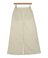 upper hights（アッパーハイツ）ロング・マキシ丈スカート 白 サイズ:24(S位) レディース/2200691087054