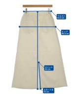 upper hights（アッパーハイツ）ロング・マキシ丈スカート 白 サイズ:24(S位) レディース/2200691087054