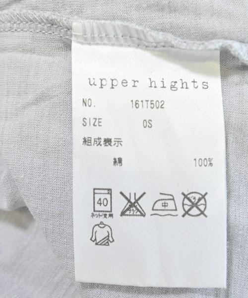 upper hights（アッパーハイツ）Tシャツ・カットソー グレー サイズ:S レディース/2200690893106