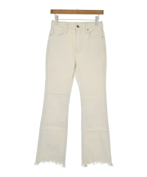 upper hights(アッパーハイツ)デニムパンツ 白 サイズ:23(XS位)/2200692062036