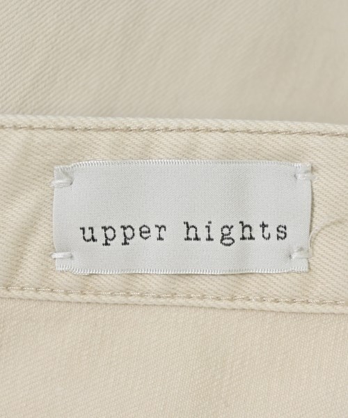 upper hights（アッパーハイツ）デニムパンツ 白 サイズ:23(XS位) レディース/2200692062036