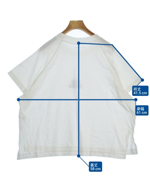 upper hights（アッパーハイツ）Tシャツ・カットソー 白 サイズ:1(S位) レディース/2200693731313