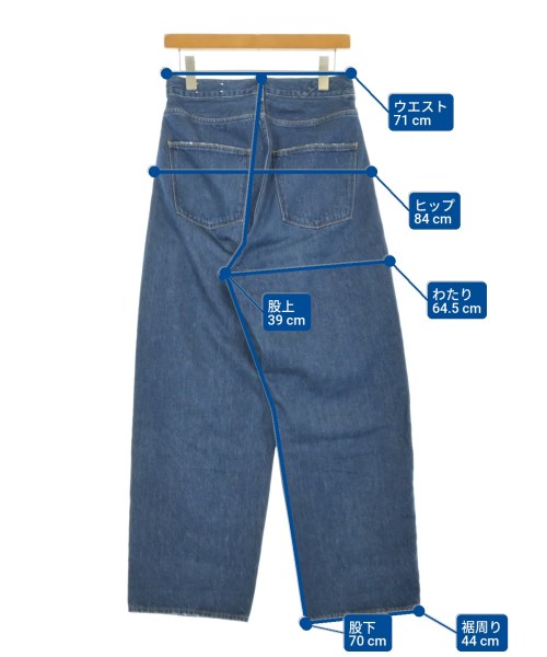 upper hights（アッパーハイツ）デニムパンツ 紺 サイズ:24(S位) レディース/2200697392084
