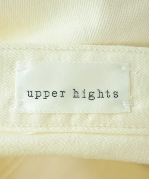 upper hights（アッパーハイツ）デニムパンツ 白 サイズ:24(S位) レディース/2200685436073