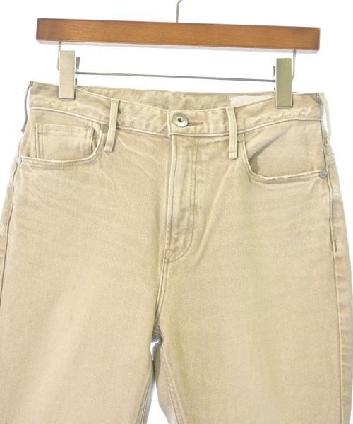 upper hights（アッパーハイツ）デニムパンツ ベージュ サイズ:25(S位) レディース/2200697095015
