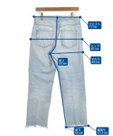 upper hights（アッパーハイツ）デニムパンツ 青 サイズ:24(S位) レディース/2200697923011