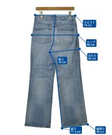 upper hights（アッパーハイツ）デニムパンツ 青 サイズ:26(M位) レディース/2200649292066