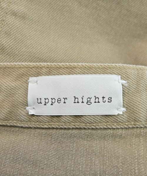 upper hights（アッパーハイツ）デニムパンツ ベージュ サイズ:26(M位) レディース/2200650119192