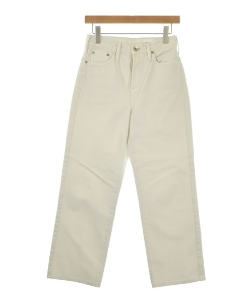upper hights(アッパーハイツ)デニムパンツ 白 サイズ:22(S位)/2200654494035
