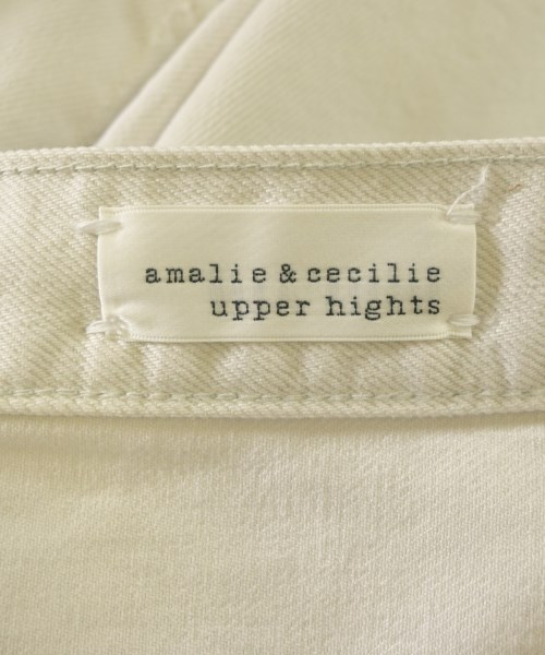 upper hights（アッパーハイツ）デニムパンツ 白 サイズ:22(S位) レディース/2200654494035