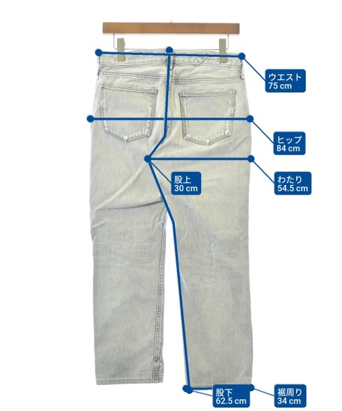 upper hights（アッパーハイツ）デニムパンツ グレー サイズ:25(S位) レディース/2200655163077