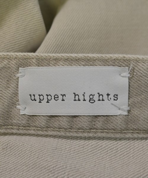 upper hights（アッパーハイツ）デニムパンツ ベージュ サイズ:22(XS位) レディース/2200655567554