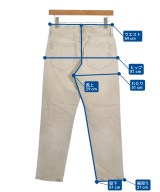 upper hights（アッパーハイツ）デニムパンツ ベージュ サイズ:22(XS位) レディース/2200655567554