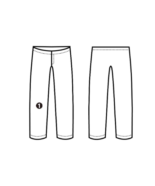 upper hights（アッパーハイツ）デニムパンツ 青 サイズ:24(S位) レディース/2200660099095