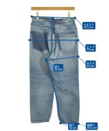 upper hights（アッパーハイツ）デニムパンツ 青 サイズ:24(S位) レディース/2200660099095