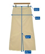 upper hights（アッパーハイツ）ロング・マキシ丈スカート 白 サイズ:38(M位) レディース/2200661147078