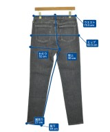 upper hights（アッパーハイツ）デニムパンツ 黒 サイズ:-(L位) レディース/2200650922082