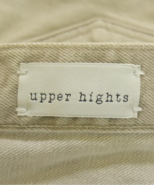 upper hights（アッパーハイツ）デニムパンツ ベージュ サイズ:23(XS位) レディース/2200709339014