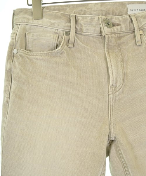upper hights（アッパーハイツ）デニムパンツ ベージュ サイズ:23(XS位) レディース/2200709339014