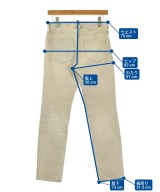 upper hights（アッパーハイツ）デニムパンツ ベージュ サイズ:23(XS位) レディース/2200709339014