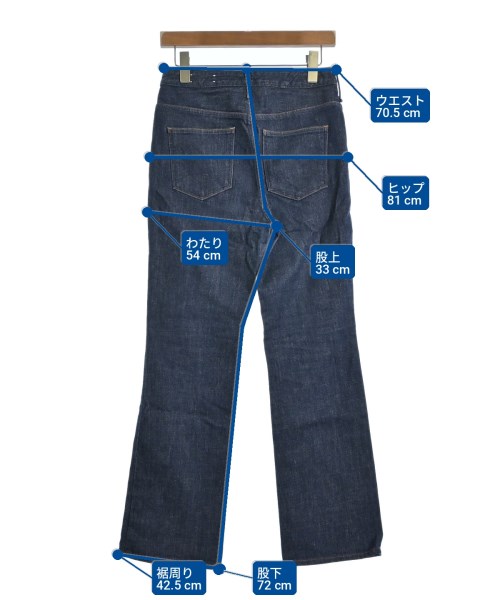 upper hights（アッパーハイツ）デニムパンツ 紺 サイズ:24(S位) レディース/2200712101189