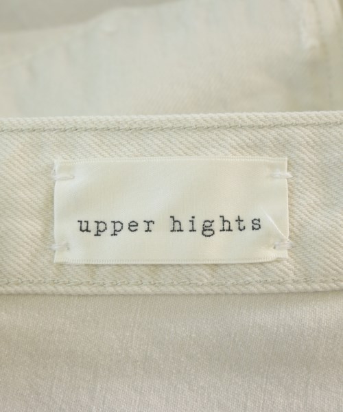 upper hights（アッパーハイツ）デニムパンツ 白 サイズ:26(M位) レディース/2200713117011