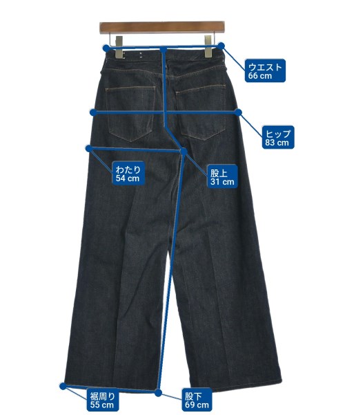 upper hights（アッパーハイツ）デニムパンツ 紺 サイズ:-(XL位) レディース/2200707710051