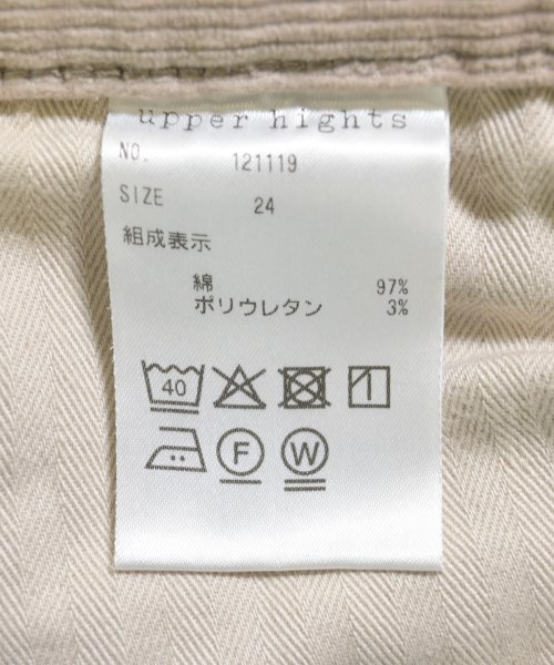 upper hights（アッパーハイツ）その他 ベージュ サイズ:24(S位) レディース/2200714964089