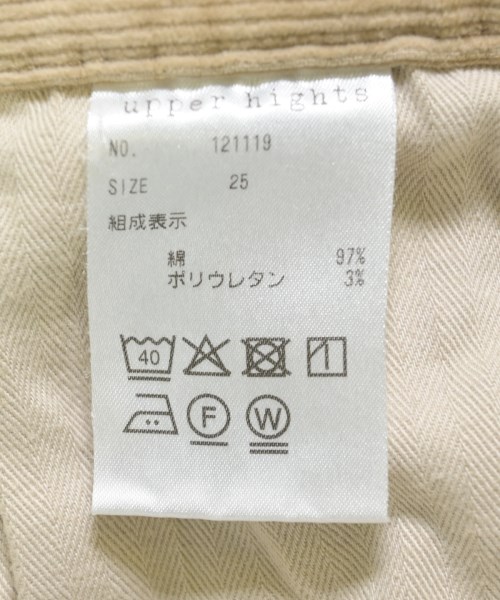 upper hights（アッパーハイツ）その他 ベージュ サイズ:25(S位) レディース/2200707046013