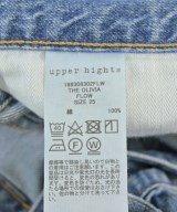 upper hights（アッパーハイツ）デニムパンツ 青 サイズ:25(S位) レディース/2200711353022