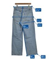 upper hights（アッパーハイツ）デニムパンツ 青 サイズ:25(S位) レディース/2200711353022