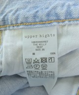 upper hights（アッパーハイツ）デニムパンツ 青 サイズ:26(M位) レディース/2200715798041