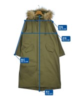 upper hights（アッパーハイツ）モッズコート カーキ サイズ:0(XS位) レディース/2200713512090