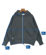 upper hights（アッパーハイツ）パーカー グレー サイズ:0(XS位) レディース/2200715757093