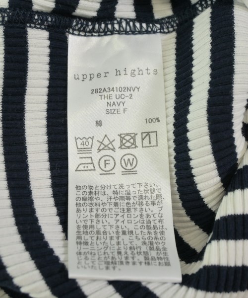 upper hights（アッパーハイツ）Tシャツ・カットソー 紺 サイズ:F レディース/2200641785078