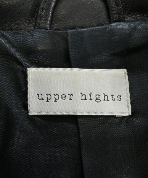 upper hights（アッパーハイツ）ライダース 黒 サイズ:1(S位) レディース/2200632288137