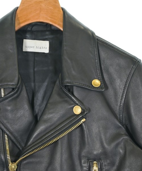 upper hights（アッパーハイツ）ライダース 黒 サイズ:1(S位) レディース/2200632288137