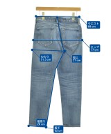 upper hights（アッパーハイツ）デニムパンツ 青 サイズ:23(XS位) レディース/2200636643031