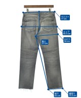 upper hights（アッパーハイツ）デニムパンツ グレー サイズ:24(S位) レディース/2200636643086