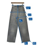 upper hights（アッパーハイツ）デニムパンツ グレー サイズ:22(XS位) レディース/2200636643093