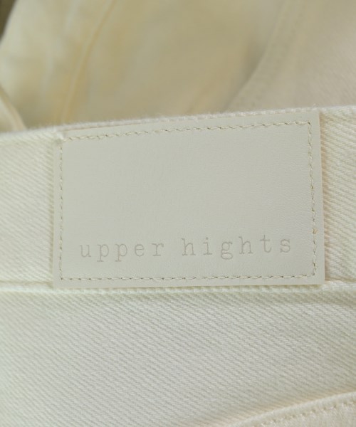 upper hights（アッパーハイツ）デニムパンツ 白 サイズ:23(XS位) レディース/2200643719033