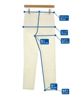 upper hights（アッパーハイツ）デニムパンツ 白 サイズ:23(XS位) レディース/2200643719033
