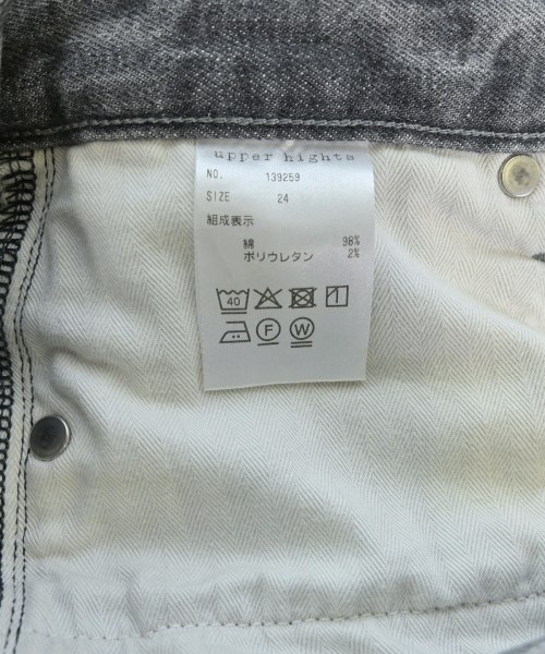 upper hights（アッパーハイツ）デニムパンツ グレー サイズ:24(S位) レディース/2200646934013