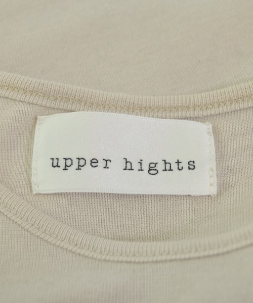 upper hights（アッパーハイツ）Tシャツ・カットソー ベージュ サイズ:1(S位) レディース/2200642094032
