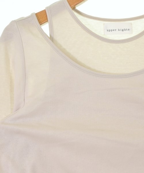 upper hights（アッパーハイツ）Tシャツ・カットソー ベージュ サイズ:1(S位) レディース/2200642094032