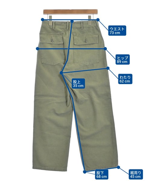 upper hights（アッパーハイツ）その他 カーキ サイズ:25(S位) レディース/2200634991769