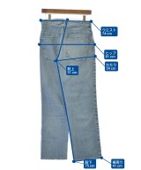 upper hights（アッパーハイツ）デニムパンツ 青 サイズ:24(S位) レディース/2200634991943